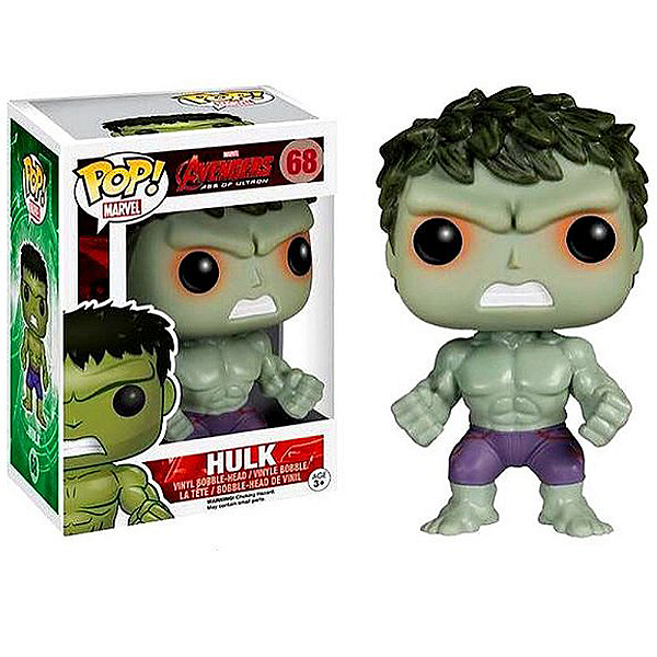 Funko Pop! Marvel Os Vingadores Hulk 68 Exclusivo