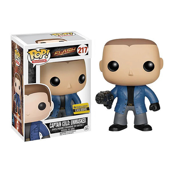 Funko Pop! Dc Comics The Flash Captain Cold: Unmasked 217 Exclusivo