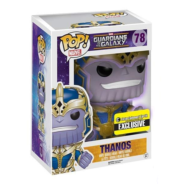 Funko Pop! Filme Marvel Guardiões da Galáxia / Guardians Of The Galaxy Thanos 78 Exclusivo