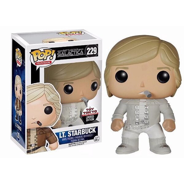 Funko Pop! Television Battlestar Galactica Lt. Starbuck 229 Exclusivo