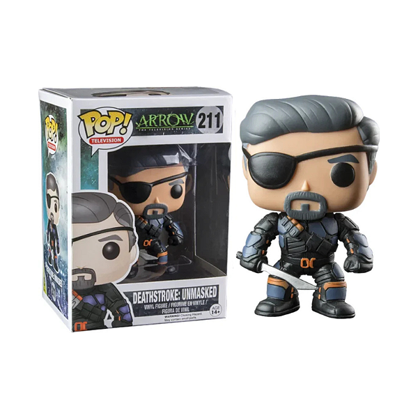 Funko Pop! Television Arrow / Arqueiro Verde Deathstroke Unmasked 211