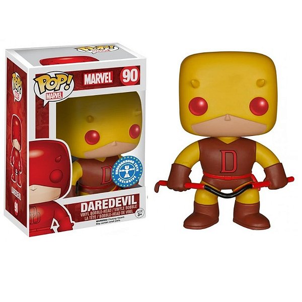 Funko Pop! Marvel Demolidor Daredevil 90 Exclusivo