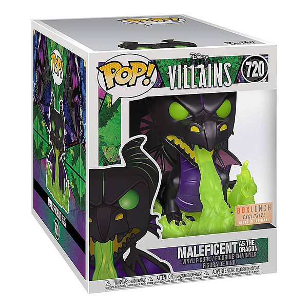 Funko Pop! Disney Villains Maleficent As The Dragon 720 Exclusivo Glow