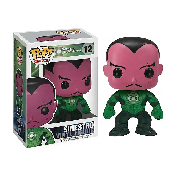 Funko Pop! DC Comics Lanterna Verde / Green Lantern Sinestro 12