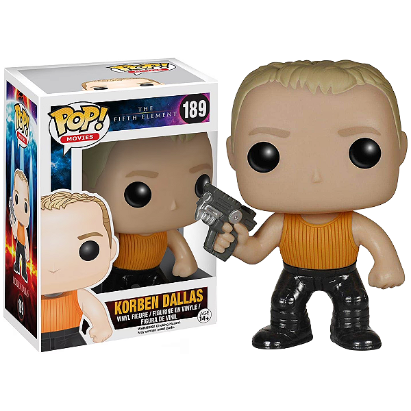 Funko Pop! Filme O Quinto Elemento / The Fifth Element Korben Dallas 189