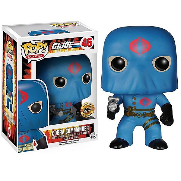 Funko Pop! Animation GI Joe Cobra Commander 46 Exclusivo