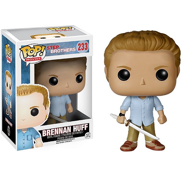 Funko Pop! Filmes Step Brothers Brennan Huff 233