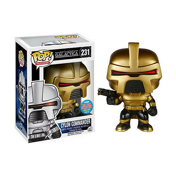 Funko Pop! Television Battlestar Galactica Cylon Commander 231 Exclusivo