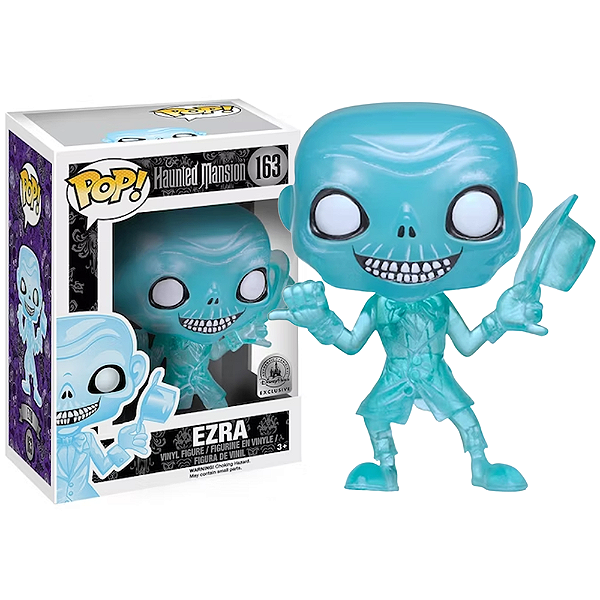 Funko Pop! Disney A Mansão Mal Assombrada Ezra 163 Exclusivo