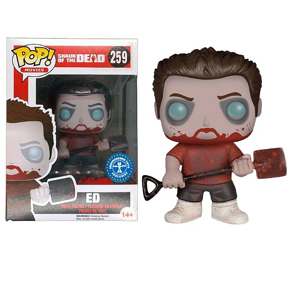 Funko Pop! Filmes Shaun Of The Dead ED 259 Exclusivo