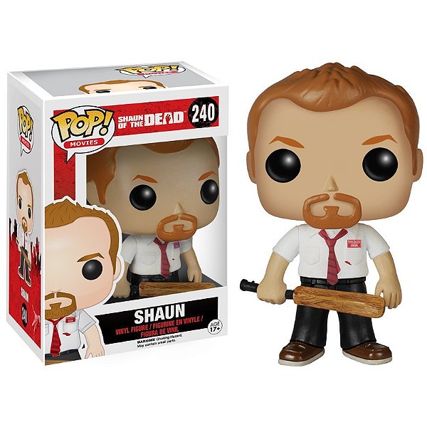 Funko Pop! Filmes Shaun Of The Dead Shaun 240 Exclusivo