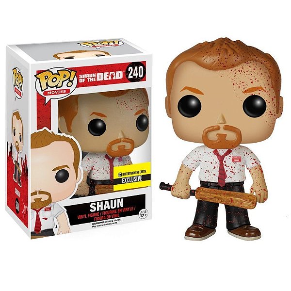 Funko Pop! Filmes Shaun Of The Dead Shaun 240 Exclusivo