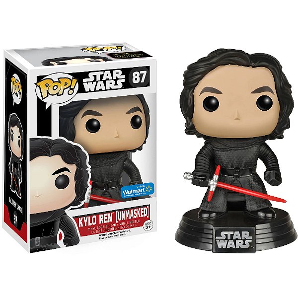 Funko Pop! Television Star Wars Kylo Ren Unmasked 87 Exclusivo