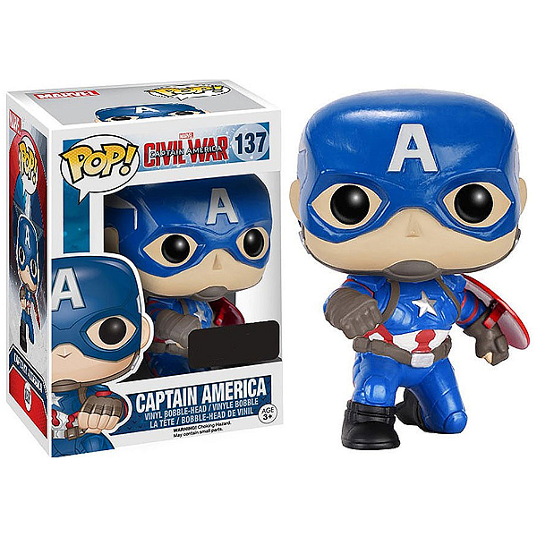 Funko Pop! Marvel Capitão America / Captain America 137 Exclusivo