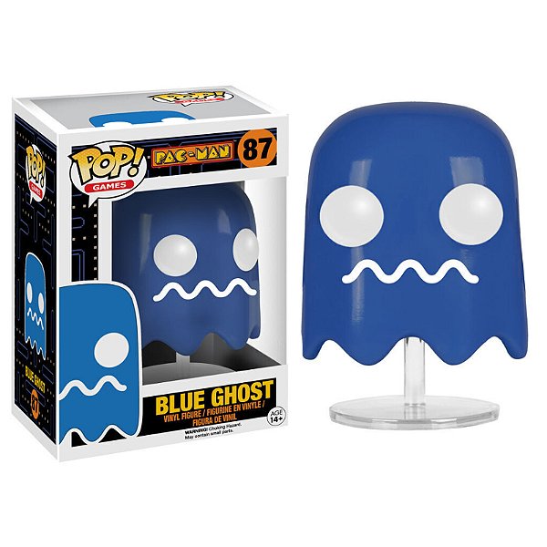 Funko Pop! Games Pac Man Blue Ghost 87
