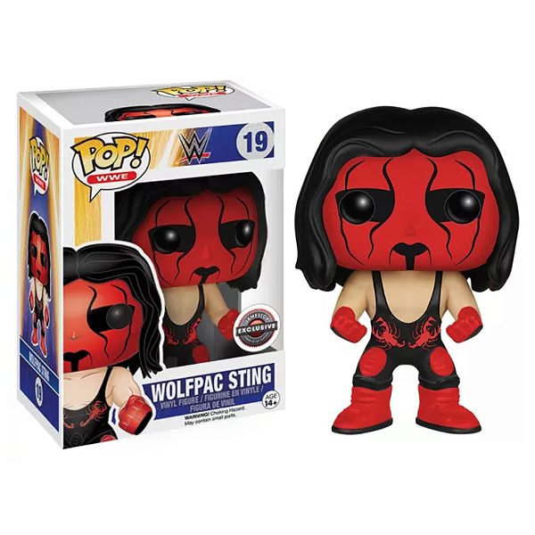 Funko Pop! WWE Wolfpac Sting 19 Exclusivo