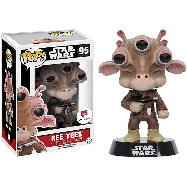 Funko Pop! Television Star Wars Ree Yees 95 Exclusivo