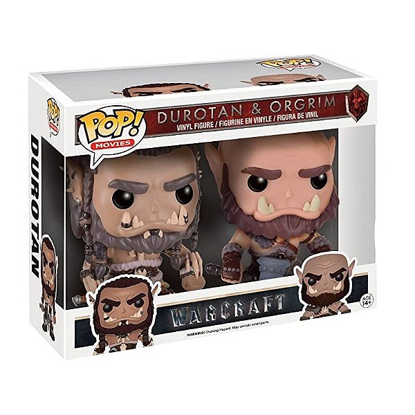 Funko Pop! Filme World Of Warcraft  Durotan & Orgrim 2 Pack