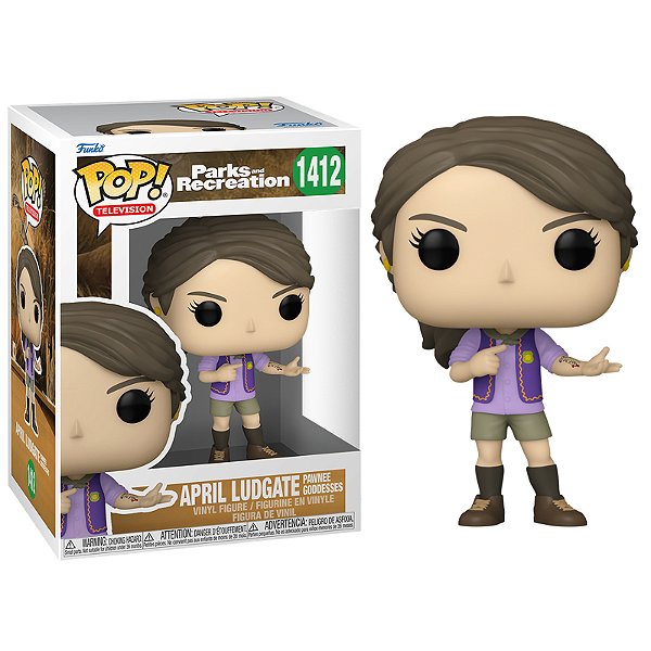 Funko Pop! Television Parks and Recreation April Ludgate Pawnee Goddesse 1412