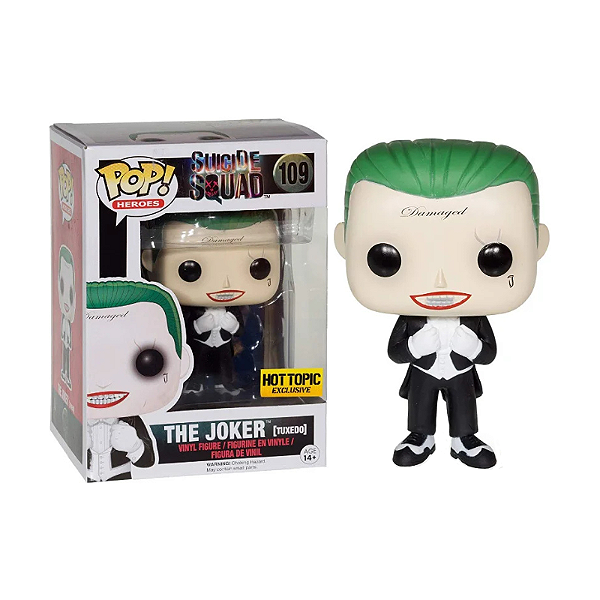 Funko Pop! Dc Comics Esquadrao Suicida Coringa / The Joker 109 Exclusivo