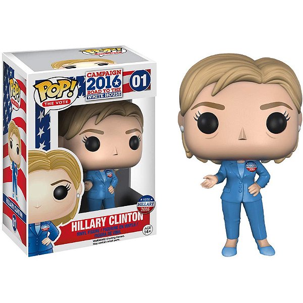 Funko Pop! The Vote Campaign 2016 Road To The White House Hillary Clinton 01