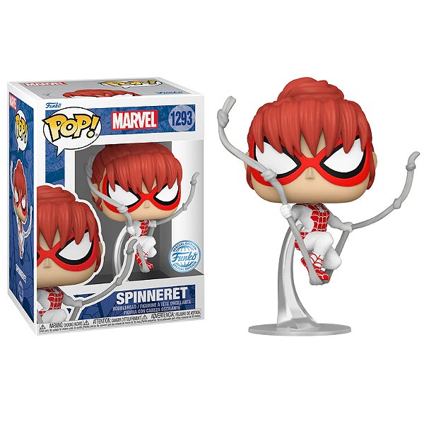 Funko Pop! Marvel Homem Aranha / Spider Man Spinneret 1293 Exclusivo