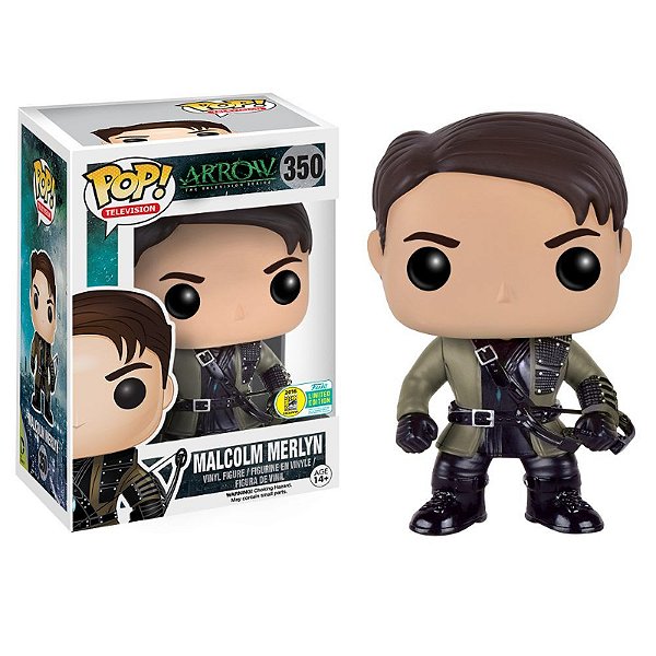 Funko Pop! Television Arrow / Arqueiro Verde Malcolm Merlyn 350 Exclusivo