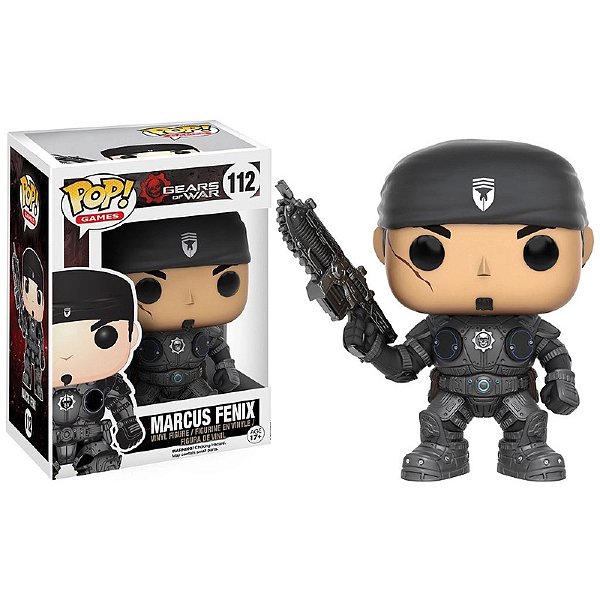 Funko Pop! Games Gears Of War Marcus Fenix 112 Exclusivo