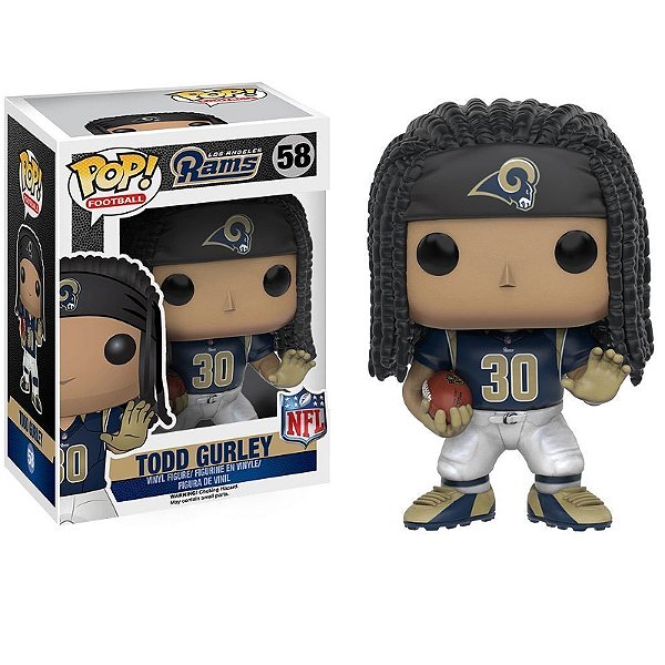 Funko Pop! Football NFL Rams Todd Gurley 58 Exclusivo