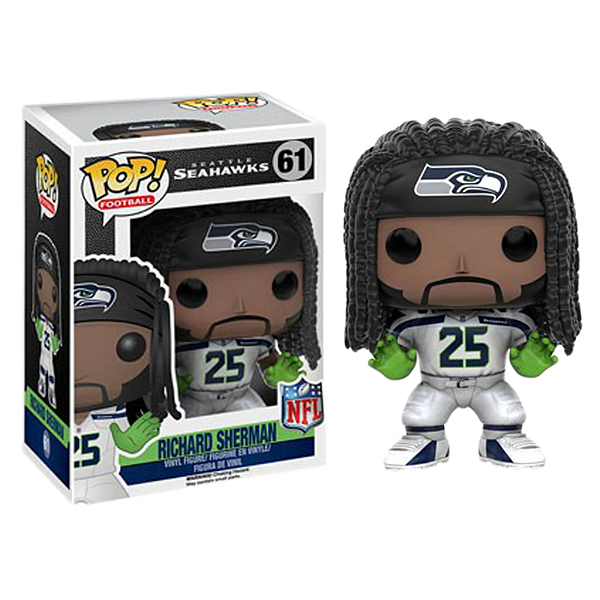 Funko Pop! Football NFL Seahawks Richard Sherman 61 Exclusivo