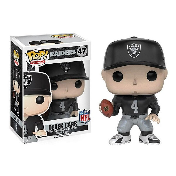 Funko Pop! Football NFL Raiders Derek Carr 47 Exclusivo