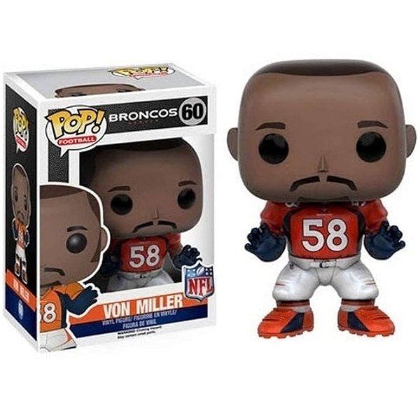 Funko Pop! Football NFL Broncos Von Miller 60 Exclusivo