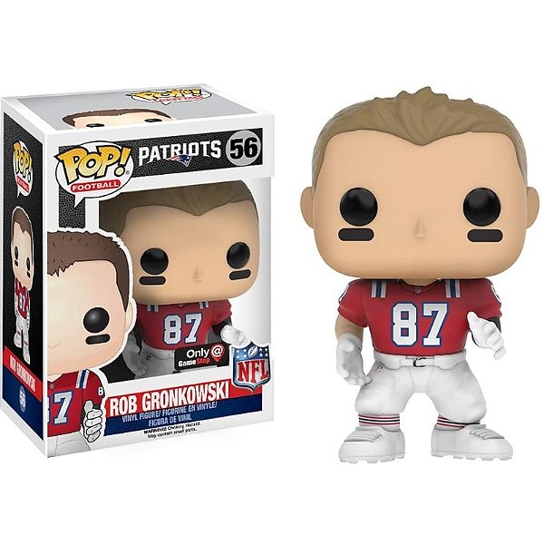 Funko Pop! Football NFL Patriots Rob Gronkowski 56 Exclusivo