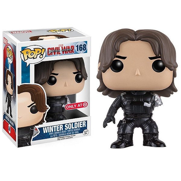 Funko Pop! Marvel Civil War Winter Soldier 168 Exclusivo