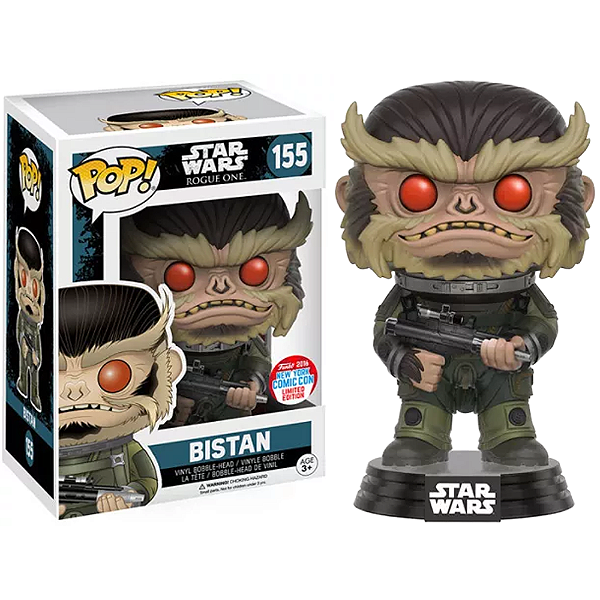Funko Pop! Television Star Wars Bistan 155 Exclusivo