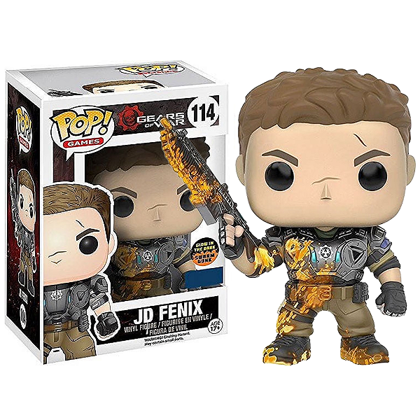 Funko Pop! Games Gears Of War Jd Fenix 114 Exclusivo