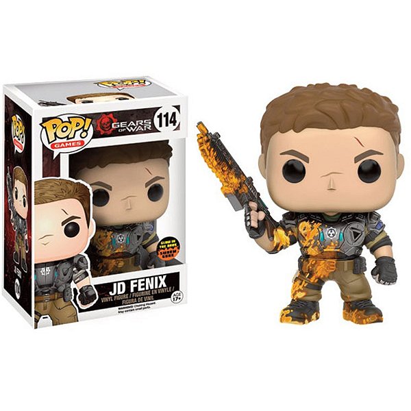 Funko Pop! Games Gears Of War Jd Fenix 114 Exclusivo