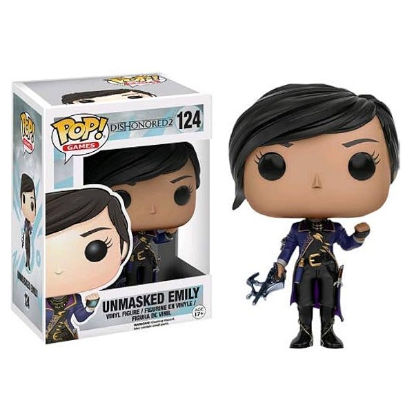 Funko Pop! Games Dishonored 2 Unmasked Emily 124 Exclusivo