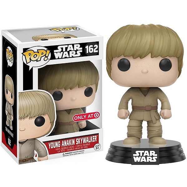 Funko Pop! Television Star Wars Young Anakin Skywalker 162 Exclusivo