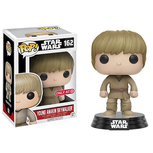 Funko Pop! Television Star Wars Young Anakin Skywalker 162 Exclusivo