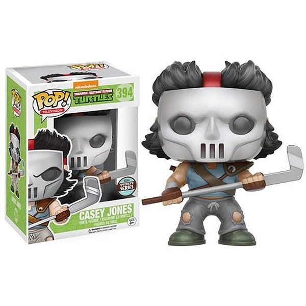 Funko Pop! Television As Tartarugas Ninja Casey Jones 394 Exclusivo