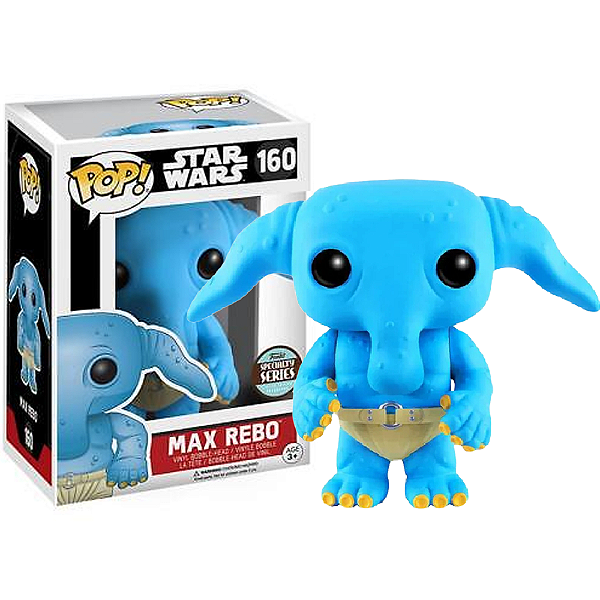 Funko Pop! Television Star Wars Max Rebo 160 Exclusivo