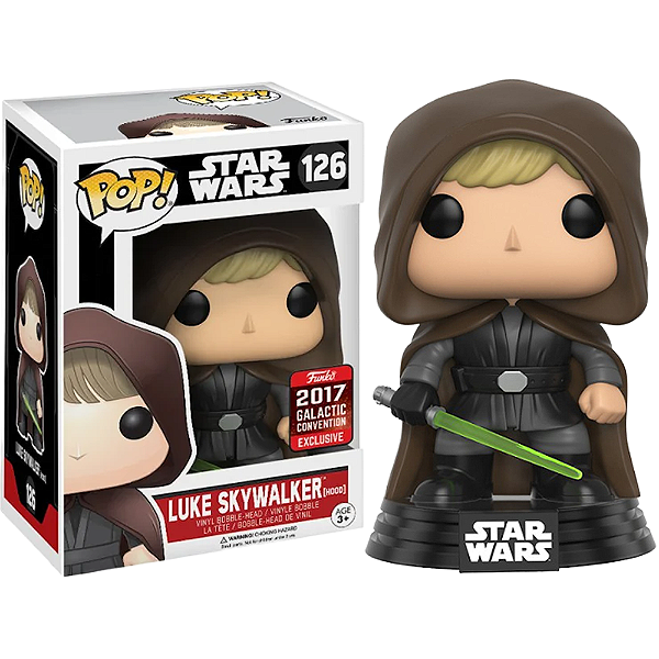 Funko Pop! Television Star Wars Luke Skywalker 126 Exclusivo
