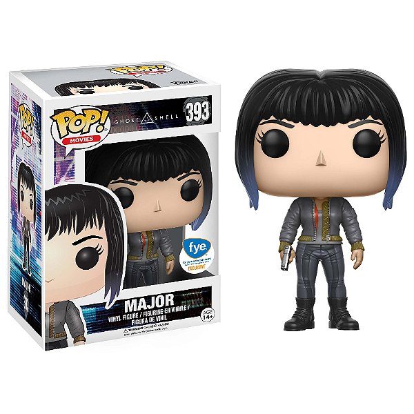 Funko Pop! Filmes Ghost Shell Major 393 Exclusivo
