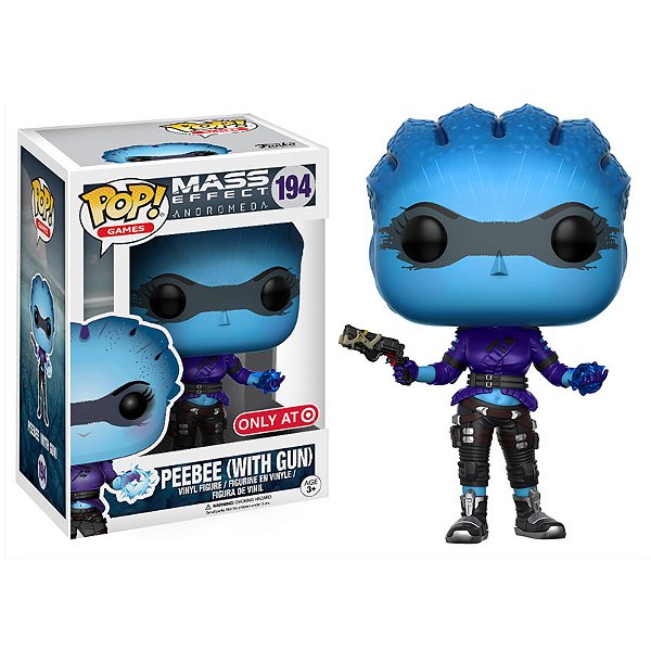 Funko Pop! Games Mass Effect Andromeda Peebee With Gun 194 Exclusivo