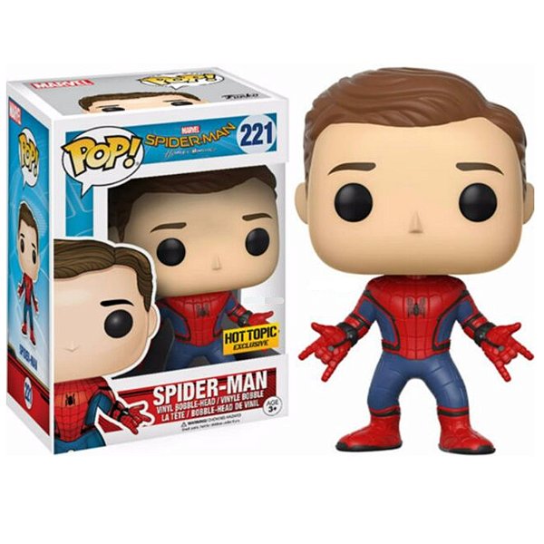 Funko Pop! Marvel Homem Aranha / Spider Man 221 Exclusivo