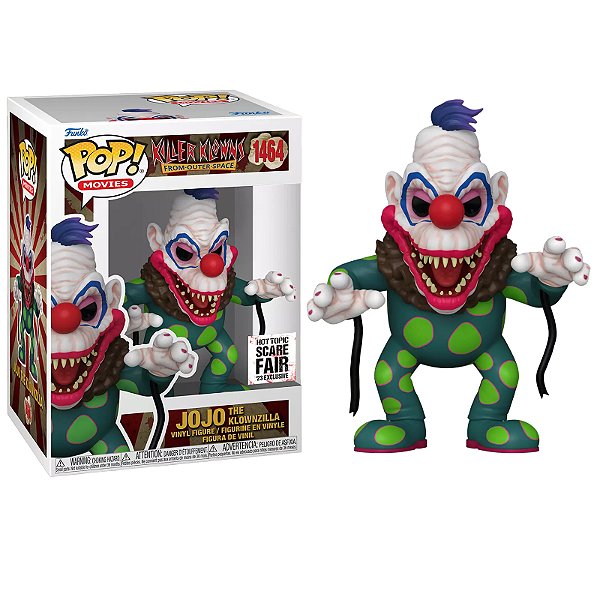 Funko Pop! Filmes Killer Klowns Jojo The Klownzilla 1464 Exclusivo - Moça  do Pop - Funko Pop é aqui!