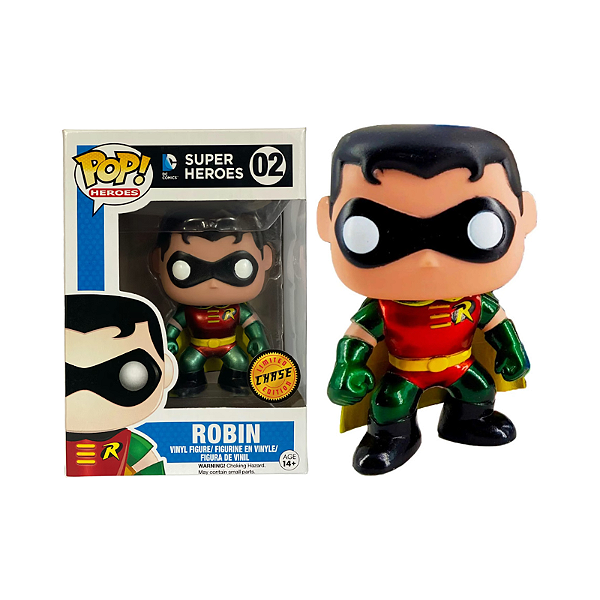 Funko Pop! DC Comics Batman Robin 02 Exclusivo Chase