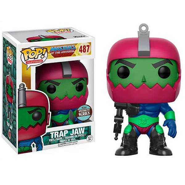 Funko Pop! Television Masters Of The Universe Trap Jaw 487 Exclusivo