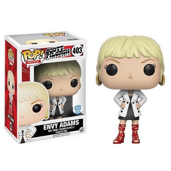 Funko Pop! Filme Scott Pilgrim Contra o Mundo Envy Adams 403 Exclusivo